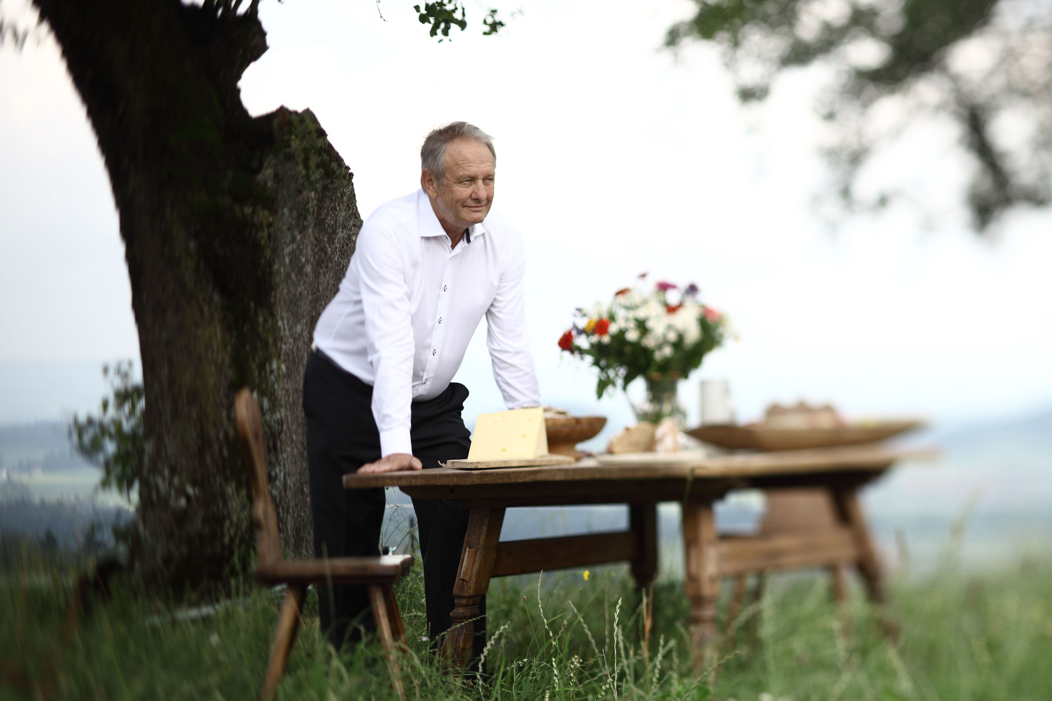 Käserei-Eigentümer und Heumilch-Pionier Gerhard Woerle Bildnachweis: Filipe Oliveir /