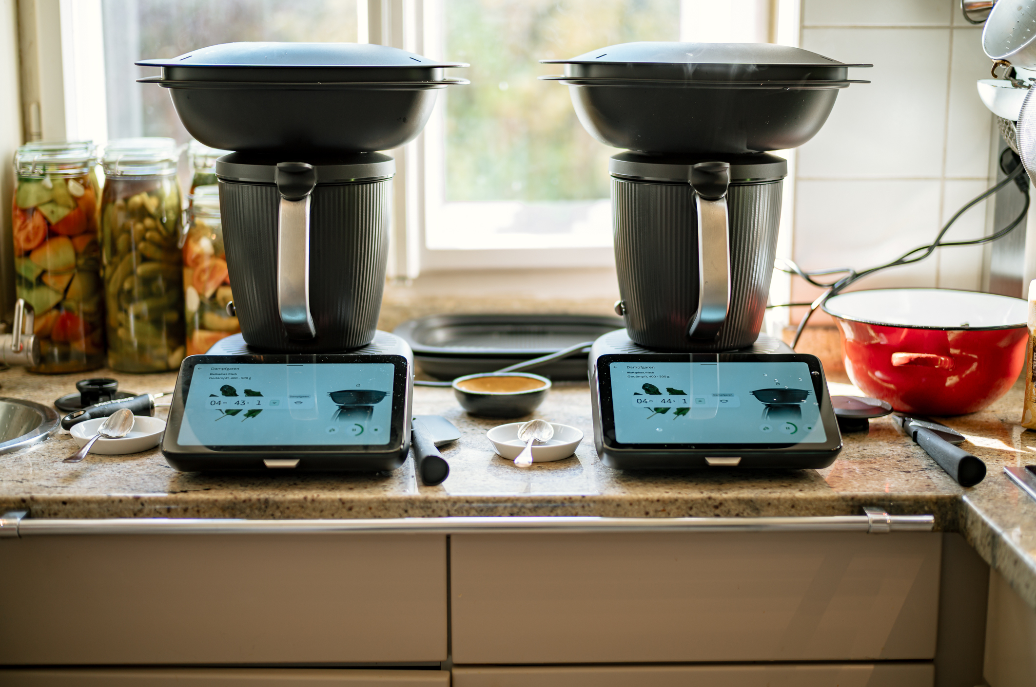 Kochen mit und bei Haya Molchi mit dem Thermix I © Nuriel Molcho